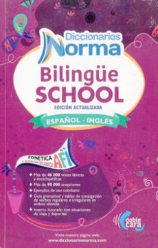 portada Diccionario Bilingue School