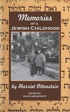 portada memories of a jewish childhood (en Inglés)