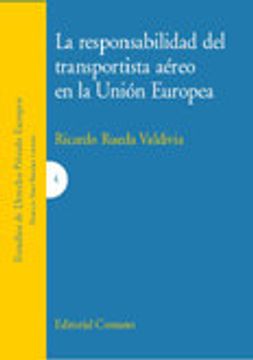 portada La responsabilidad del transportista aereo en la union europea