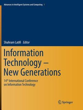 portada Information Technology - New Generations: 14th International Conference on Information Technology (en Inglés)