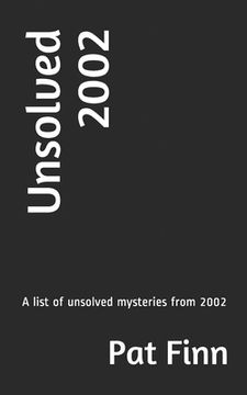 portada Unsolved 2002 (en Inglés)
