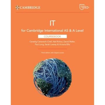 portada Cambridge International as & a Level it Coursebook With Digital Access (2 Years) (en Inglés)
