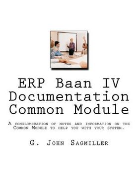 portada erp baan iv documentation common module (en Inglés)
