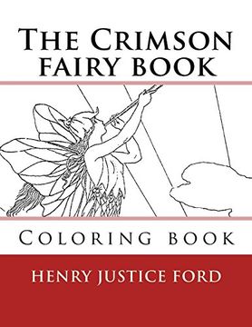 portada The Crimson Fairy Book: Coloring Book (en Inglés)
