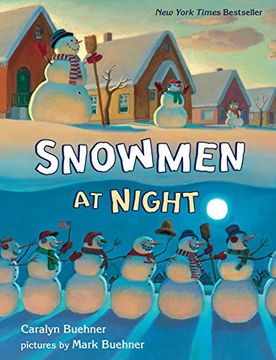 portada Snowmen at Night lap Board Book (en Inglés)