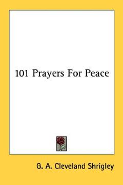 portada 101 prayers for peace (en Inglés)