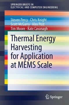 portada Thermal Energy Harvesting for Application at MEMS Scale (SpringerBriefs in Electrical and Computer Engineering)