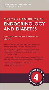 portada Oxford Handbook of Endocrinology & Diabetes 4e (Oxford Medical Handbooks) (en Inglés)