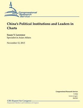 portada China's Political Institutions and Leaders in Charts (en Inglés)