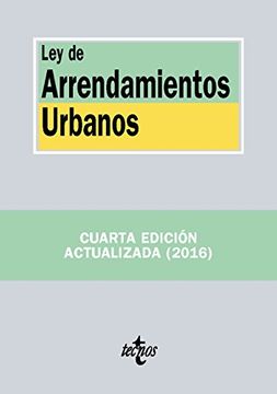 portada Ley de Arrendamientos Urbanos (in Spanish)