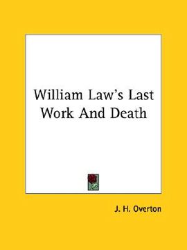 portada william law's last work and death (en Inglés)