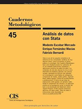 portada Análisis de Datos con Stata