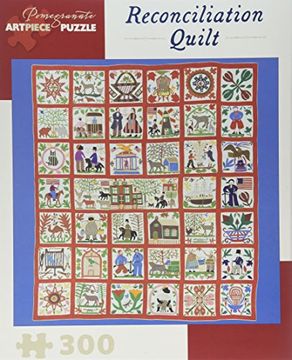 portada Reconciliation Quilt 300-Piece Jigsaw Puzzle (en Inglés)