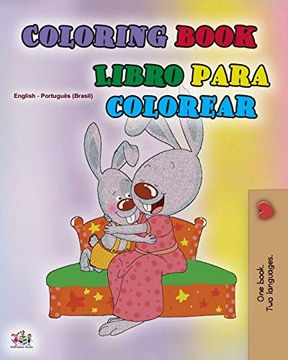 portada Coloring Book #1 (English Portuguese Bilingual Edition - Brazil): Language Learning Colouring and Activity Book - Brazilian Portuguese (English Portuguese Bilingual Collection - Brazil) (en Portugués)