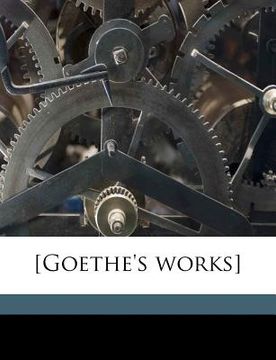 portada [goethe's works] volume 7 (en Inglés)