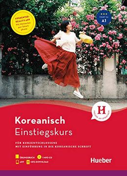 portada Einstiegskurs Koreanisch: Für Kurzentschlossene / Paket: Buch + 1 Mp3-Cd + Mp3-Download + Augmented Reality app (en Koreano)