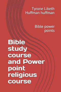portada Bible study course and Power point religious course 2019 (in English)