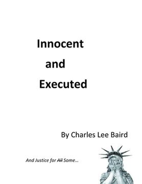 portada Innocent and Executed (en Inglés)
