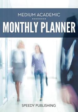 portada Medium Academic Monthly Planner (en Inglés)
