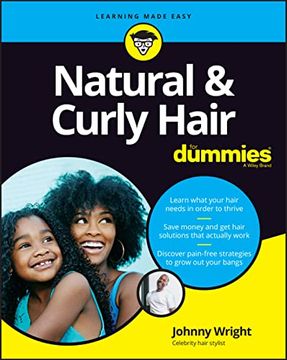 portada Natural & Curly Hair for Dummies (en Inglés)