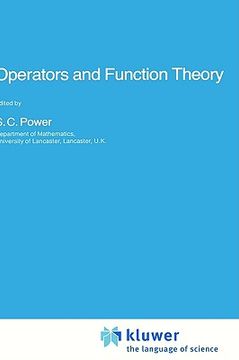 portada operators and function theory (en Inglés)