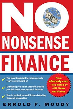 portada No-Nonsense Finance: E. Fi Moody's Guide to Taking Complete Control of Your Personal Finances (Cls. Education) (in English)