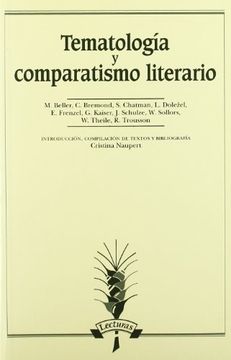 portada Tematología y Comparatismo Literario (Lecturas)