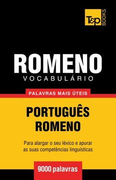 portada Vocabulário Português-Romeno - 9000 palavras mais úteis (Portuguese Edition)