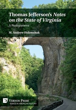 portada Thomas Jefferson's 'Notes on the State of Virginia': A Prolegomena (in English)
