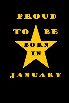 portada Proud to be born in january (en Inglés)