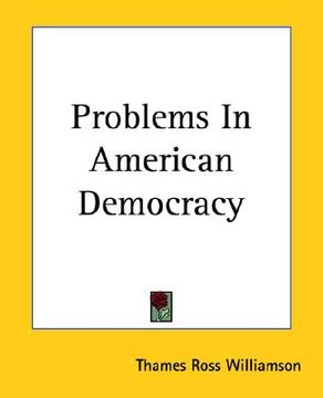 portada problems in american democracy (en Inglés)