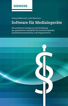 portada Software fur Medizingerate: Die Praktische Auslegung und Umsetzung der Gesetzlichen Standards - fur Entwicklungsleiter (German Edition)