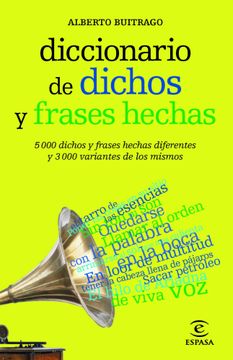 portada Diccionario de Dichos y Frases Hechas (in Spanish)