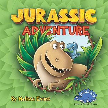 portada Jurassic Adventure: Dyslexia Friendly Books for Kids (en Inglés)