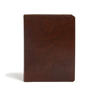 portada Kjv Study Bible, Full-Color, Brown Bonded Leather: Red Letter, Study Notes, Articles, Illustrations, Ribbon Marker, Easy to Read Bible Font 