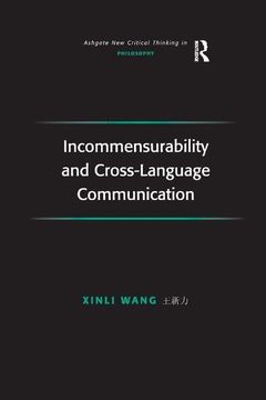 portada Incommensurability and Cross-Language Communication (en Inglés)