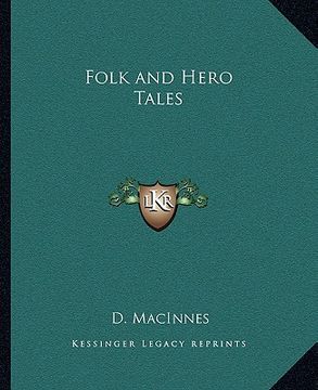 portada folk and hero tales (en Inglés)