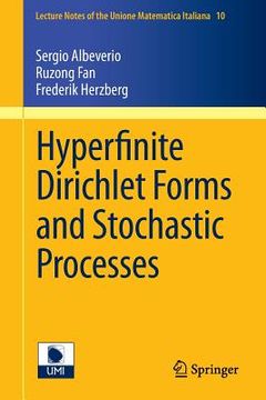 portada hyperfinite dirichlet forms and stochastic processes (en Inglés)