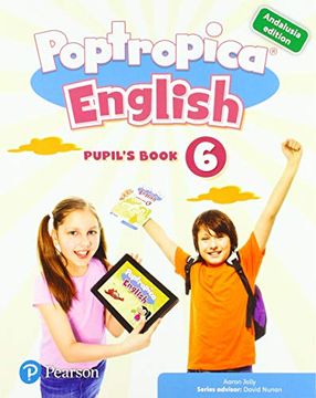 portada Poptropica English 6 Pupil's Book Andalusia + 1 Code (in Spanish)