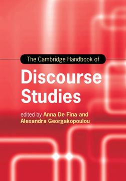 portada The Cambridge Handbook of Discourse Studies (Cambridge Handbooks in Language and Linguistics) (in English)