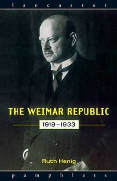 portada The Weimar Republic 1919-1933 (Lancaster Pamphlets) (en Inglés)
