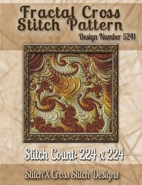 portada Fractal Cross Stitch Pattern: Design No. 5241 (in English)