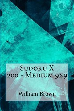 portada Sudoku X 200 - Medium 9x9: Volume 1