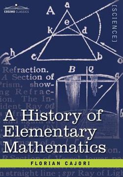 portada a history of elementary mathematics