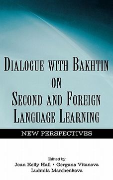 portada dialogue with bakhtin on second and foreign language learning: new perspectives