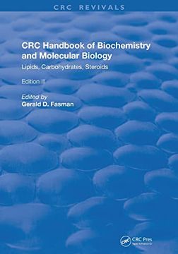 portada Handbook of Biochemistry and Molecular Biology: Lipids Carbohydrates, Steroids (en Inglés)