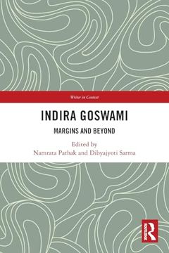 portada Indira Goswami (Writer in Context) (en Inglés)