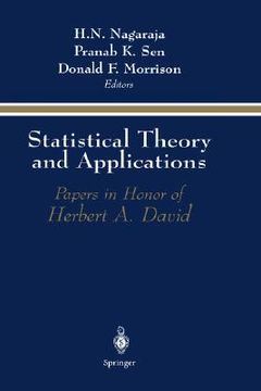 portada statistical theory and applications (in English)
