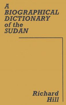 portada a biographical dictionary of the sudan (en Inglés)