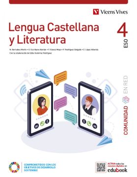 portada Lengua Castellana y Literatura 4º eso Comunidad en red Edicion Combinada mec